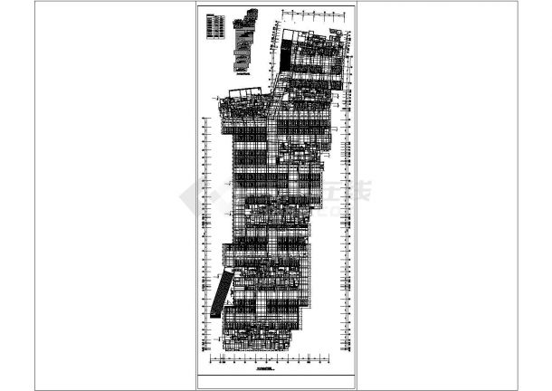 徐州市某大型商厦4580平米人防地下室全套给排水设计CAD图纸-图二