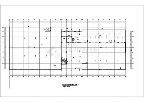 长沙某印刷公司3.2万平米4层印刷厂房全套给排水设计CAD图纸-图一