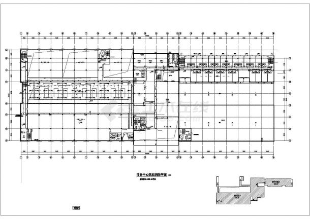 长沙某印刷公司3.2万平米4层印刷厂房全套给排水设计CAD图纸-图二