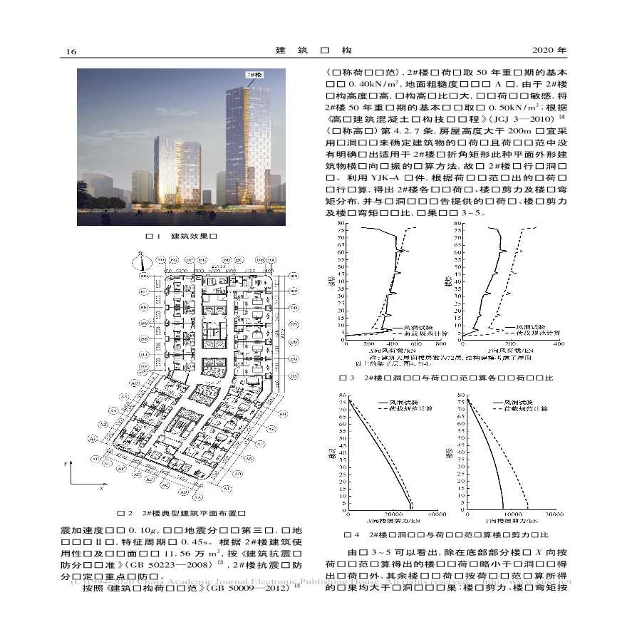 日照海韵广场2楼超限高层结构设计-图二