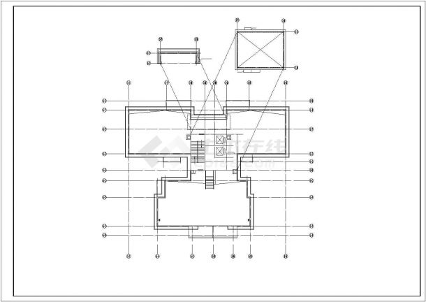 抚顺市香樟花园小区1.6万平米15层框剪结构住宅楼全套给排水设计CAD图纸-图一