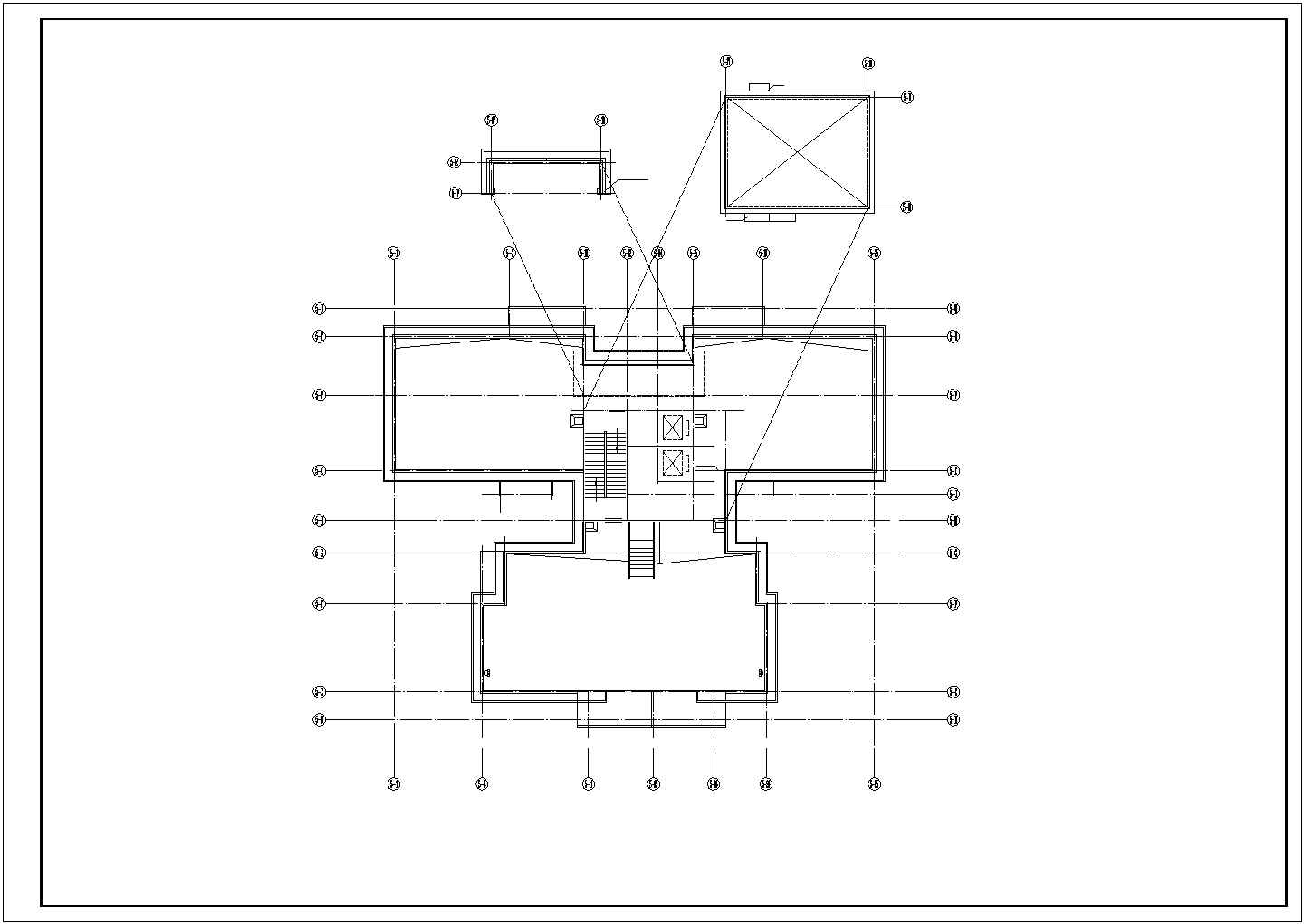 抚顺市香樟花园小区1.6万平米15层框剪结构住宅楼全套给排水设计CAD图纸