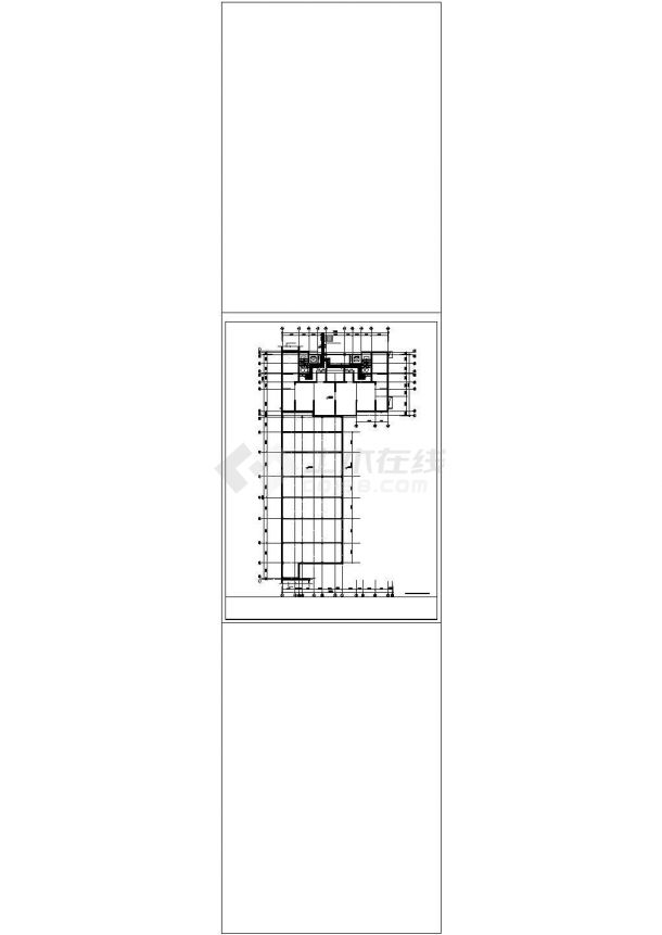 舟山市某拆迁安置小区1.8万平米32层住宅楼全套给排水设计CAD图纸-图一