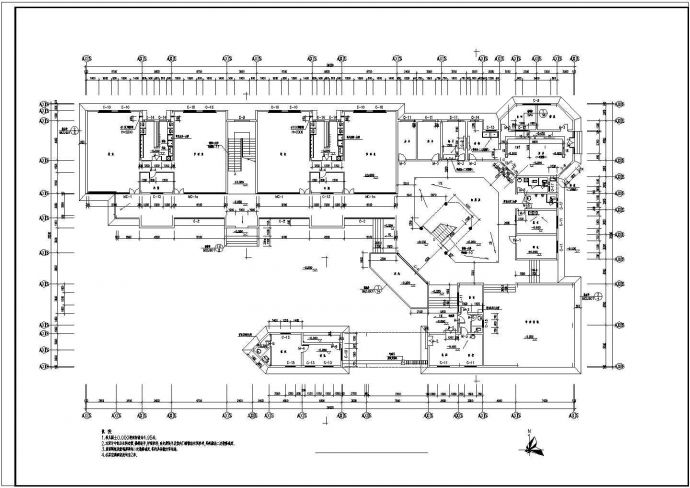 某前海花园幼儿园建筑设计CAD图纸_图1