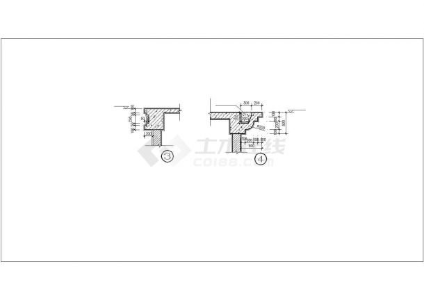 某地食堂全套建筑施工图纸_食堂设计-图一