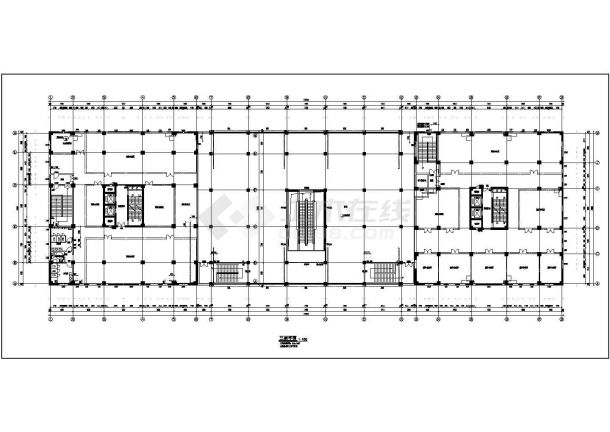 [西安]18层框架剪力墙结构商住楼建筑施工全套设计图（含人防）-图一