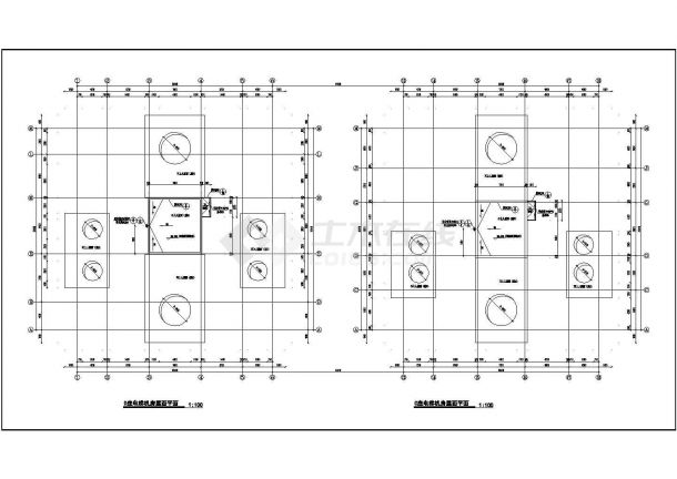 [西安]18层框架剪力墙结构商住楼建筑施工全套设计图（含人防）-图二