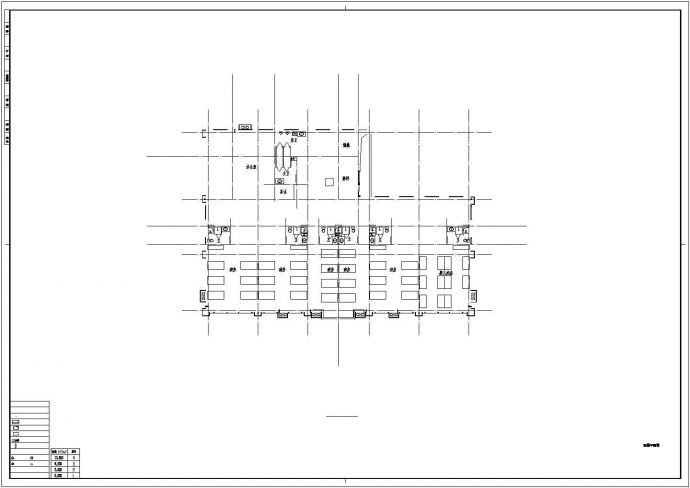 某住宅小区社区医院电气设计cad全套施工图纸62张（含设计说明，含建筑设计，含结构设计，含给排水设计）_图1