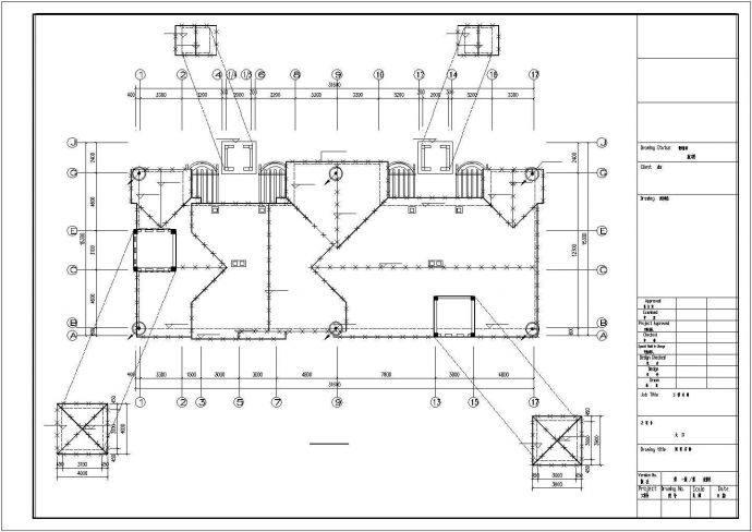 4层4户联排2户叠拼别墅电气施工图纸设计，含设计说明_图1