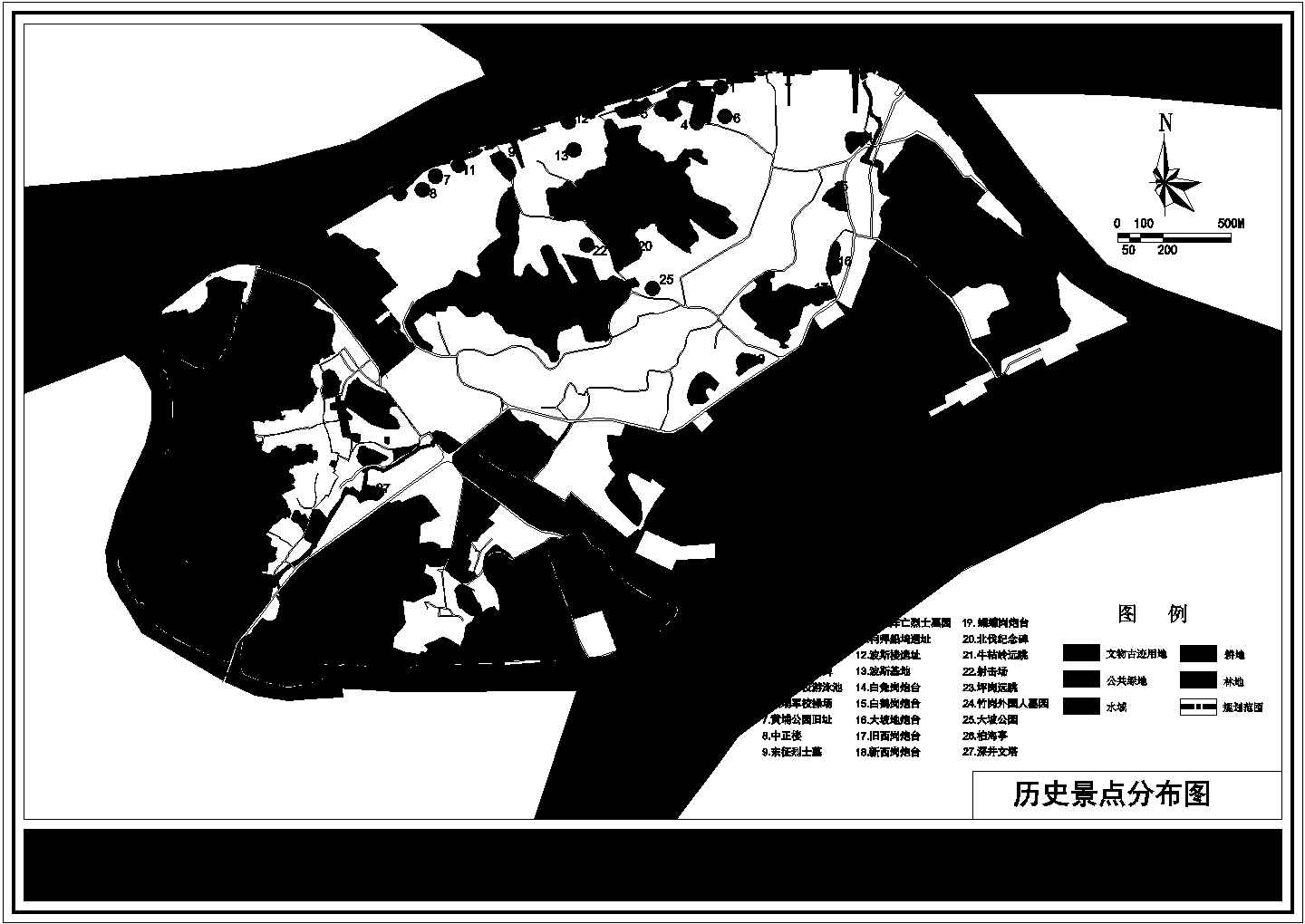 长洲岛控制性详细规划图12
