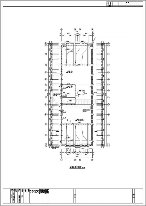 [江西]多层办公楼电气施工图（含设计说明）-图一