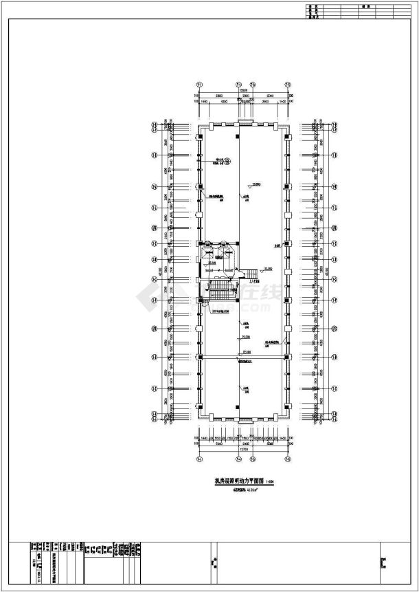 [江西]多层办公楼电气施工图（含设计说明）-图二