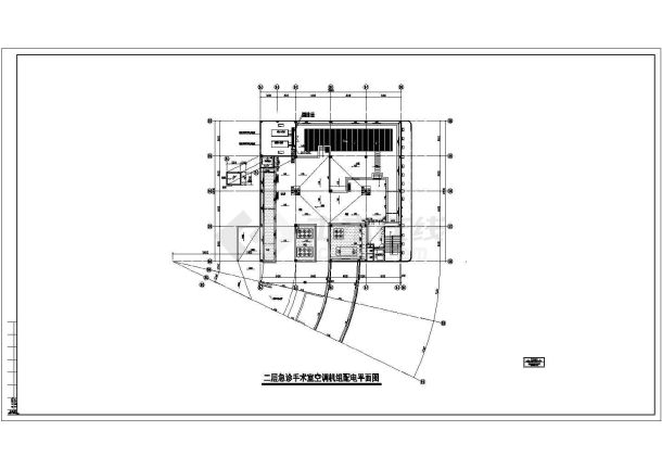 某市区大型综合医院门诊医技病房楼配电设计cad全套电气施工图（含设计说明，含弱电设计）-图二