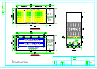 钢结构BAF曝气生物滤池工程施工图-图二