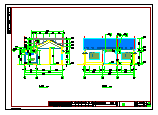 徽派仿古厕所建筑设计CAD施工图-图一