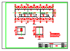 集装箱式房屋建筑结构设计施工cad图纸-图二
