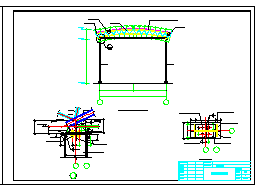 人工湿地水环境整治工程设计CAD施工图纸-图二
