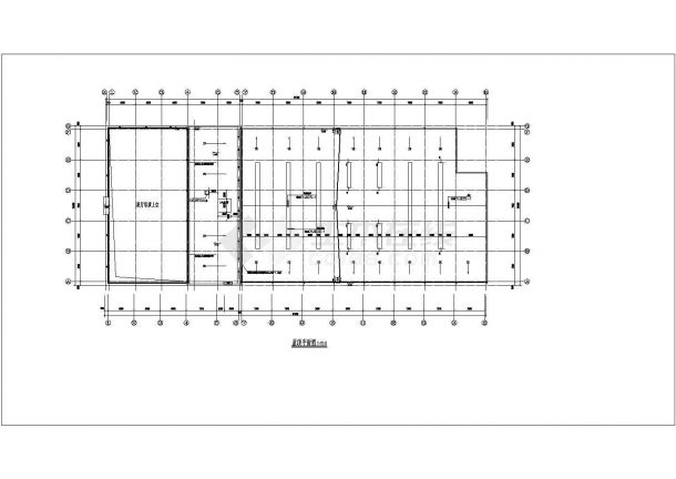 2层4S店建筑设计施工平立面CAD参考图-图一