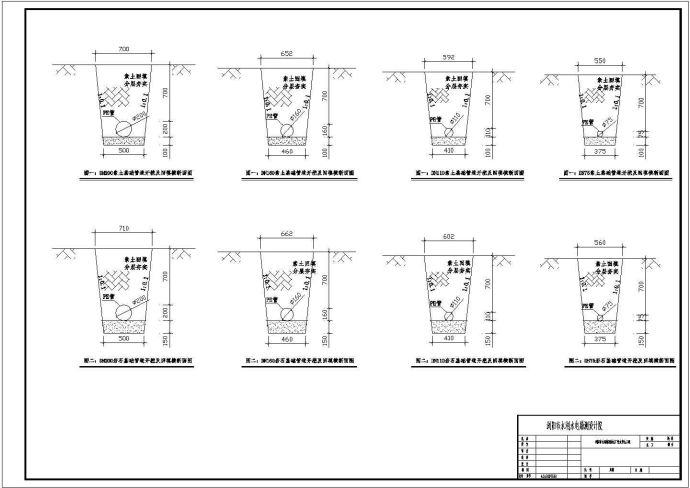 某市饮水厂安全供水工程设计施工方案CAD图纸_图1