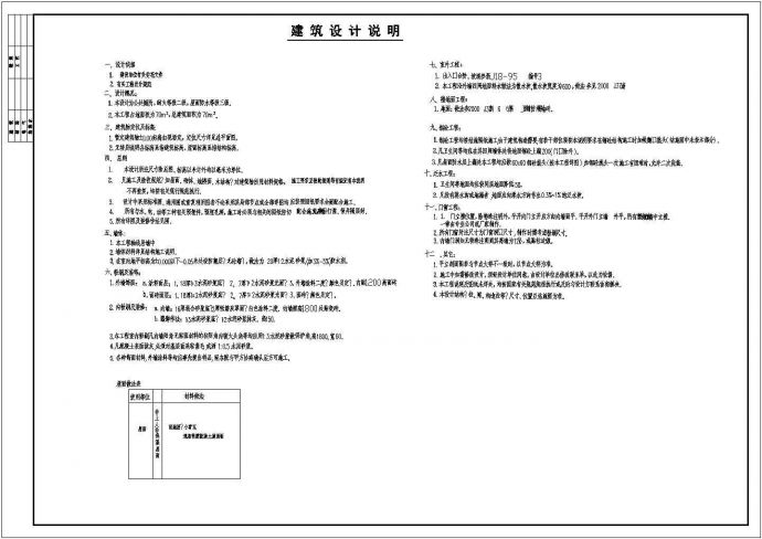 某小公共厕所建筑设计CAD图_图1