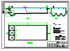 调节沉淀池+UASB+SBR设计cad施工图纸-图一