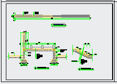 戏台布置施工图设计CAD详图-图二