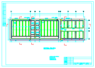 斜管沉淀池、V型滤池工程图纸_图1