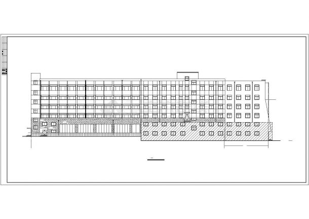 某工厂综合楼建筑设计全套CAD图纸-图二