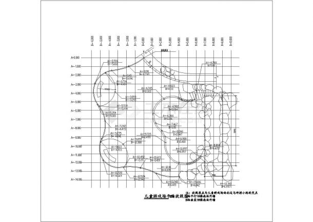 北京某中海凯旋花园全套景观设计施工cad图(含儿童游戏场平面图)-图一