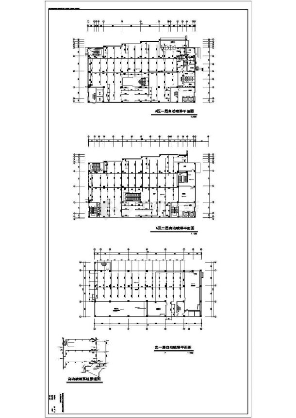 13层31673平米宿舍楼给排水设计图-图二