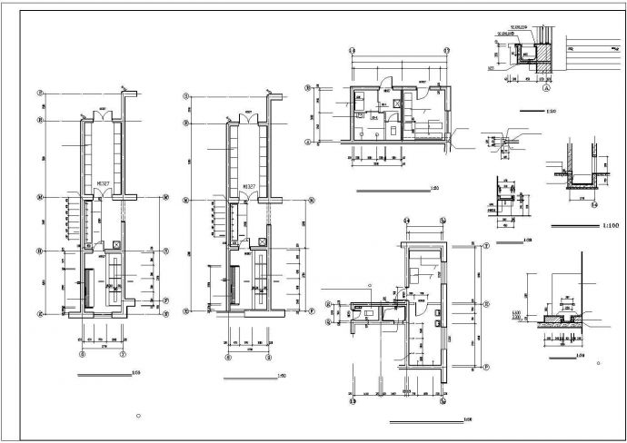 某地幼儿园建筑施工CAD设计图纸_图1