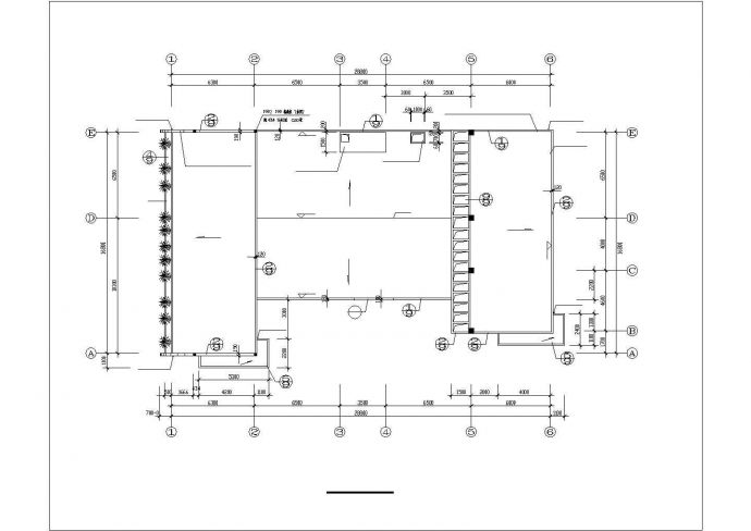 南昌市某810平米2层钢混框架结构社区幼儿园建筑设计CAD图纸_图1