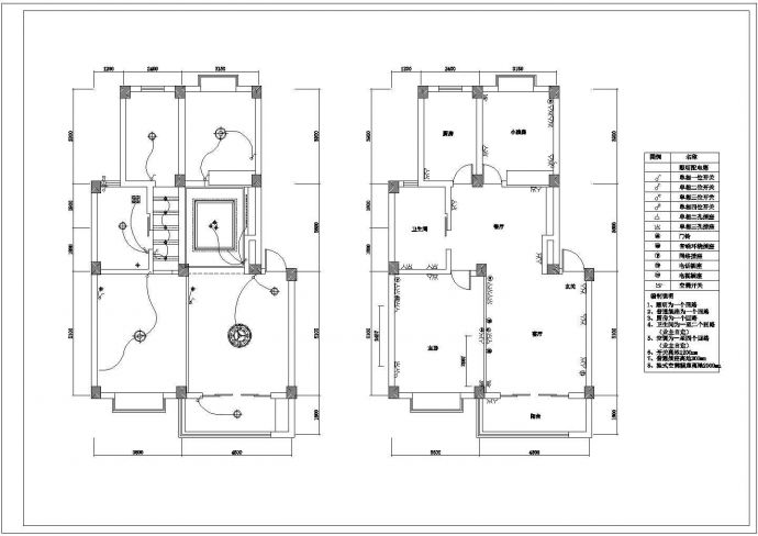 精美家居装修设计CAD布置图_图1