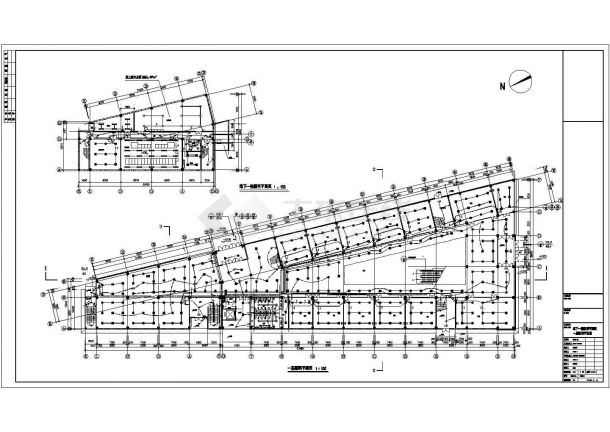 整套商住楼的电气设计图纸11-图一