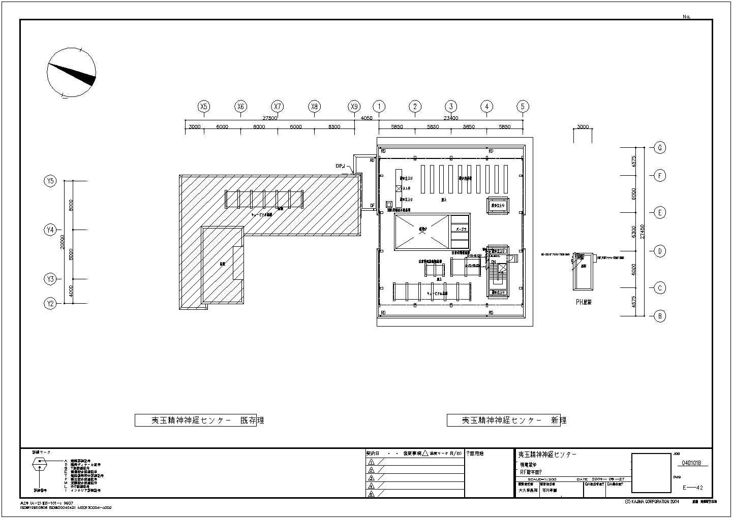 某市中心高层医疗建筑平面方案设计CAD图纸