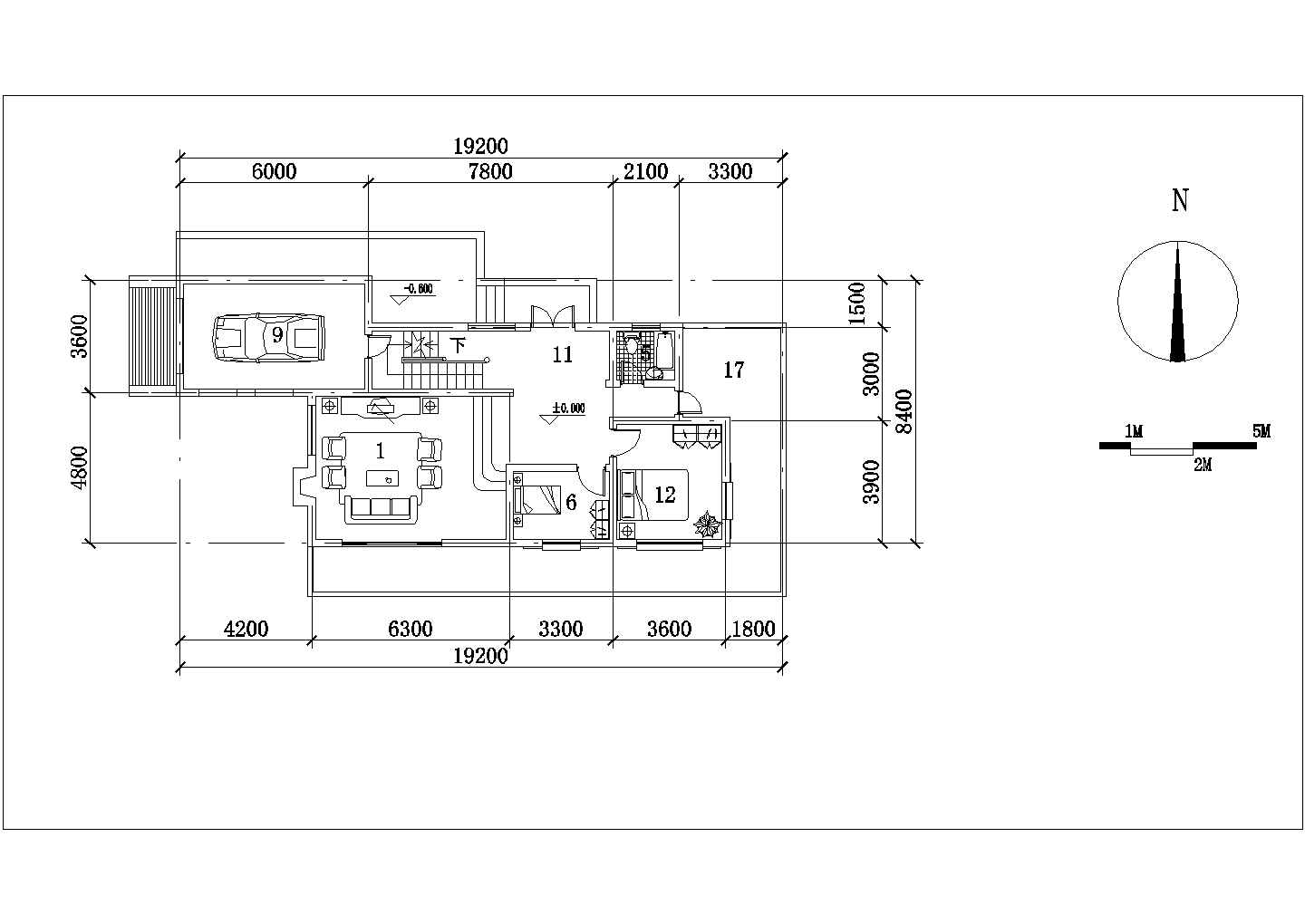 某经济开发区精装欧式别墅建筑全套设计方案CAD图纸
