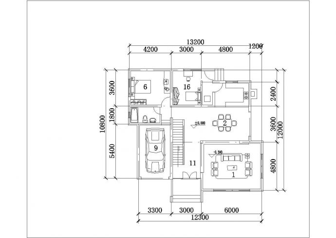 某经济区商业欧式别墅建筑全套设计方案CAD图纸_图1