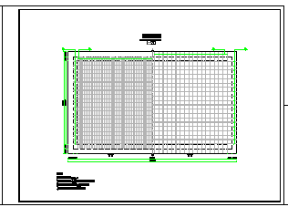 120矩形方钢筋蓄水池CAD施工图纸-图二