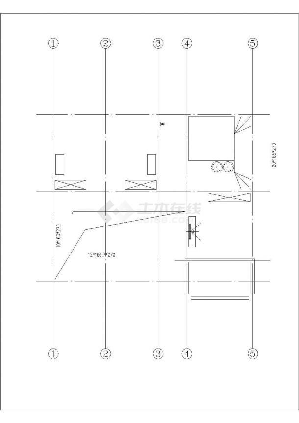 某公司三层带露台别墅建筑方案图(含效果图)-图二