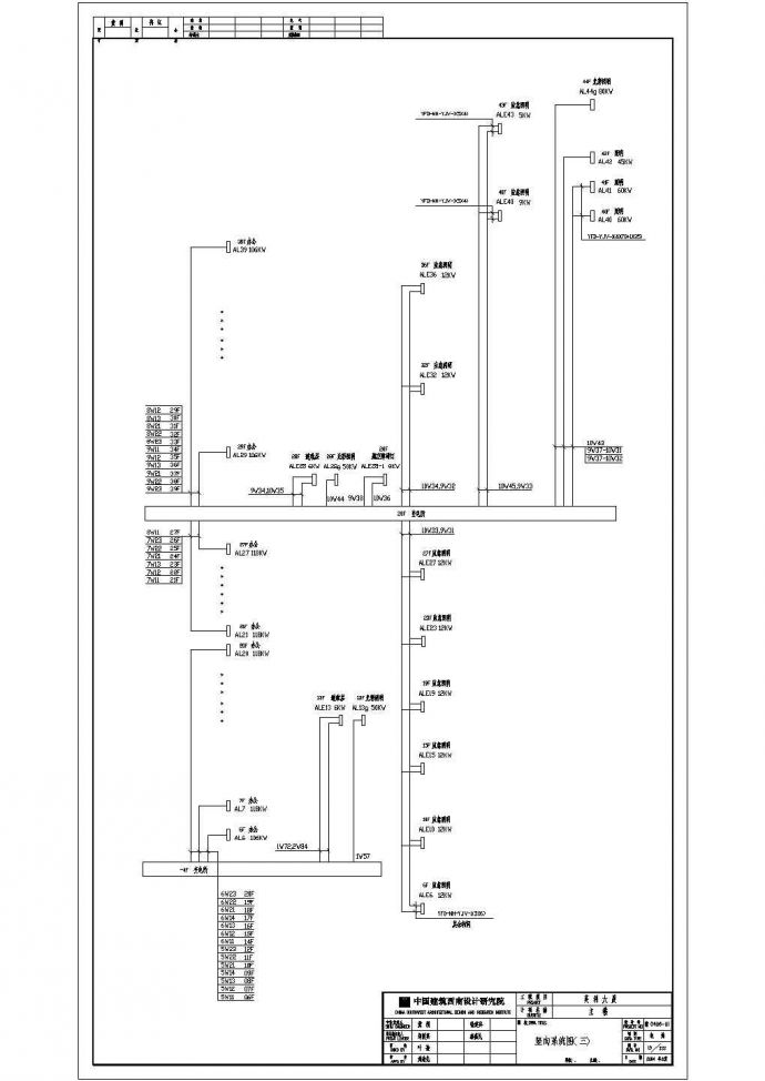 重庆某四十二层国际城电气施工图12_图1