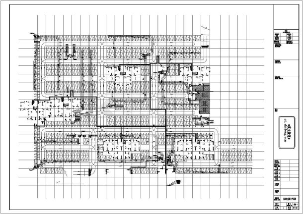 [天津]住宅楼暖通设计施工图,含采暖设计施工说明-图一