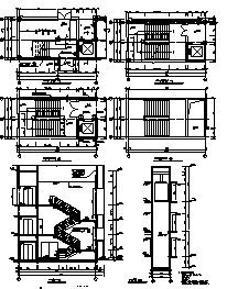 机场航站楼设计_某市二层带夹层机场航站楼建筑施工cad图(含效果图)-图一