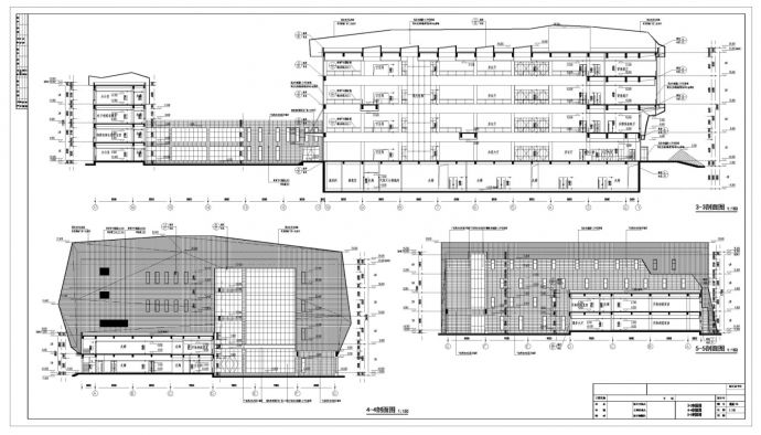 [建筑酷]鄂尔多斯尔多斯博物馆建筑施工cad图纸_图1