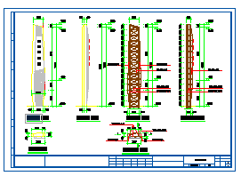 某15米高精神堡垒(标志塔)-CAD设计施工图纸-图二