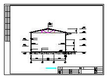 某标准活动板房临建平面布置图纸_图1