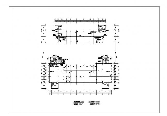 [新疆]2层框架结构大学小礼堂建筑设计施工cad图纸_图1