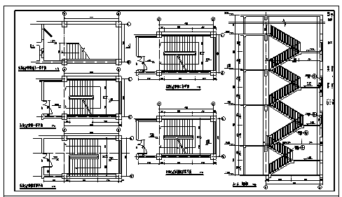 机场综合楼设计_某市五层白云机场综合楼建筑施工cad图(含效果图)-图二