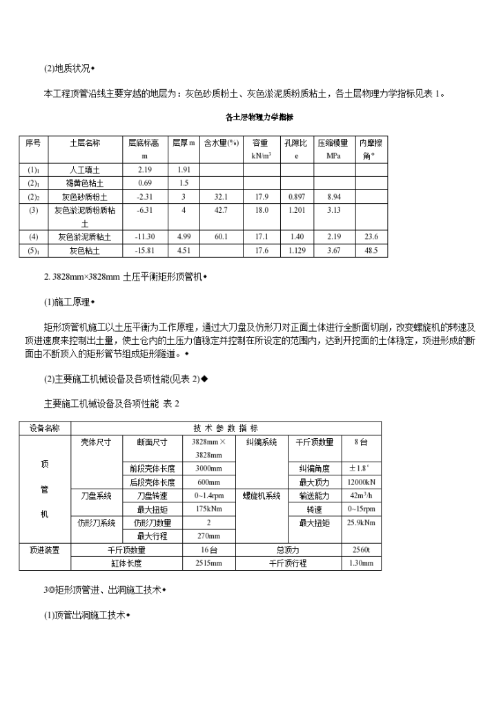 上海地铁陆家嘴站号出入口矩形顶管施工方案-图二