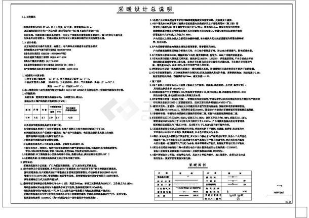 [北京]住宅改造安置工程采暖通风防排烟系统设计施工图（详图多）（采暖设计说明）-图二