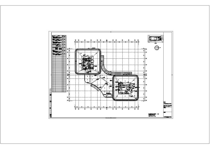 办公与会展中心强弱电系统全套cad设计施工图_图1